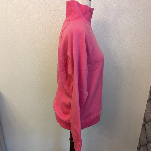 J.Crew Factory Wide button-collar Pullover Sweatshirt in Cloudspun Fleece - Picture 6 of 10